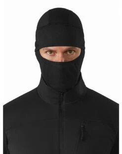 Arc'teryx PRO Assault Balaclava FR Gen 2 Men's -TACDIS Apparel Shop Assault Balaclava FR Black Gen 2 Black Front View