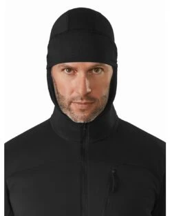 Arc'teryx PRO Assault Balaclava FR Gen 2 Men's -TACDIS Apparel Shop Assault Balaclava FR Black Gen 2 Black Front View v1