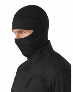 Arc'teryx PRO Assault Balaclava FR Gen 2 Men's -TACDIS Apparel Shop Assault Balaclava FR Black Gen 2 Black Side View