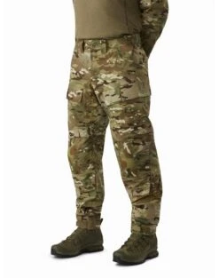 DM Arc'teryx LEAF Assault Pant AR (GEN 2) - MULTICAM® -TACDIS Apparel Shop Assault Pant AR MultiCam Gen 2 Multicam Side View