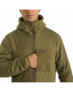 Arc'teryx PRO Atom LT Hoody Gen 2.1 Men's -TACDIS Apparel Shop Atom LT Hoody Gen 2 Crocodile Chest Pocket Access