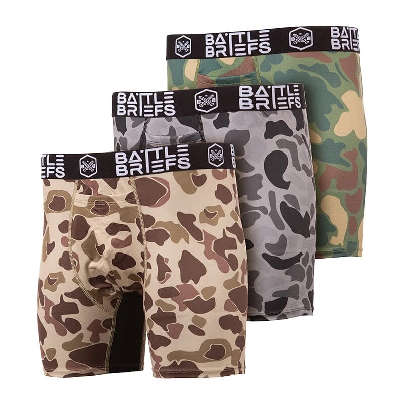 Battle Briefs Men's Underwear 3-Pack 3 Battle Briefs Men's Underwear 3-Pack