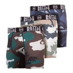 Battle Briefs Men's Underwear 3-Pack 18 Battle Briefs Men's Underwear 3-Pack -TACDIS Apparel Shop BB BRF TRI LG