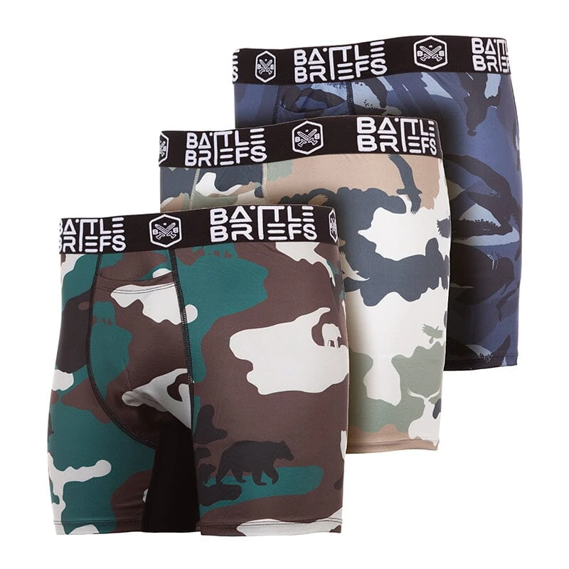 Battle Briefs Men's Underwear 3-Pack 7 Battle Briefs Men's Underwear 3-Pack - Image 5