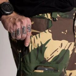 TD Cordell Combat Pants NYCO Camo 24 TD Cordell Combat Pants NYCO Camo -TACDIS Apparel Shop Brush Stroke Knife Pocket