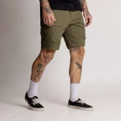 TD Cordell Cargo Shorts NYCO -TACDIS Apparel Shop CordellShortsRGSide