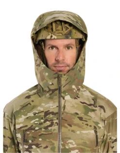 Arc'teryx PRO Alpha Jacket LT (GEN 2.1) - MULTICAM® -TACDIS Apparel Shop F22 X000006476 Alpha LT Jacket Gen 2 MultiCam Multicam Detail 1