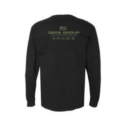 GBRS Group Instructor Long Sleeve Shirt - Anniversary Edition -TACDIS Apparel Shop GBRSGROUP INSTRUCTOR 2025 LS SHIRT BLACK B jpg