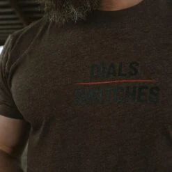 GBRS Group Gain Tee -TACDIS Apparel Shop GBRS Group Gain SS Brown Lifestyle Front