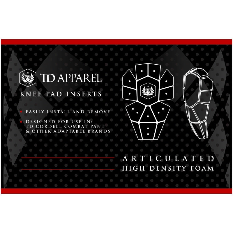 TD Cordell Combat Knee Pad Insert 5 TD Cordell Combat Knee Pad Insert - Image 3