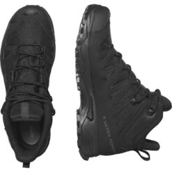 Salomon X Ultra Forces Mid Boot (Gore-Tex & Standard Versions) -TACDIS Apparel Shop L47194900 10 GHO XULTRAFORCESMIDGTXBlack Black Wolf.png.high res