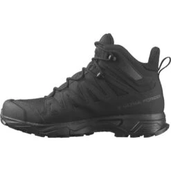 Salomon X Ultra Forces Mid Boot (Gore-Tex & Standard Versions) -TACDIS Apparel Shop L47194900 8 GHO XULTRAFORCESMIDGTXBlack Black Wolf.png.high res