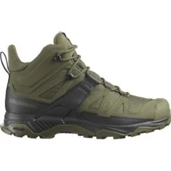 Salomon X Ultra Forces Mid Boot (Gore-Tex & Standard Versions) -TACDIS Apparel Shop L47452700 0 GHO XULTRAFORCESMID RangerGreen Black RangerGreen.png.high res