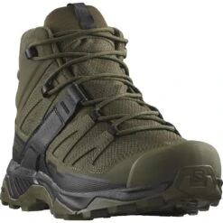 Salomon X Ultra Forces Mid Boot (Gore-Tex & Standard Versions) -TACDIS Apparel Shop L47452700 5 GHO XULTRAFORCESMID RangerGreen Black RangerGreen.png.high res