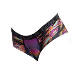 Battle Briefs Women's Performance Underwear 29 Battle Briefs Women's Performance Underwear -TACDIS Apparel Shop Womens Battle Briefs Vaporwave Edition PURPLE Retro Inspired Tactical Underwear
