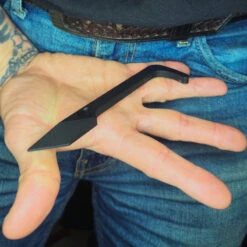 Black Triangle Kiridashi Belt Knife (Static Sheath) 9 Black Triangle Kiridashi Belt Knife (Static Sheath) -TACDIS Apparel Shop Your paragraph text 1 18926