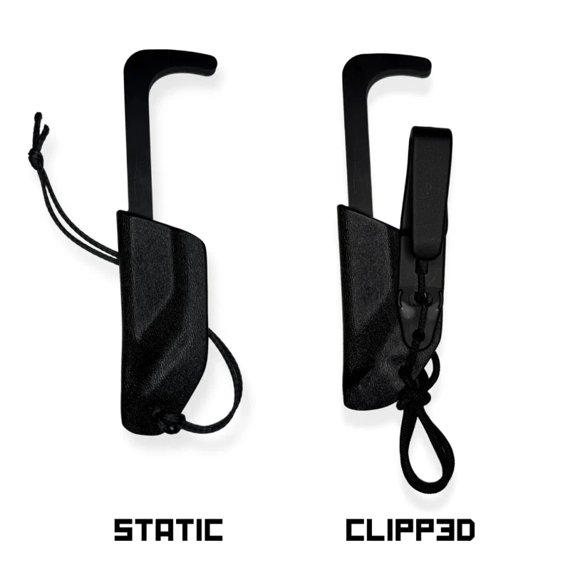 Black Triangle Kiridashi Belt Knife (Static Sheath) 4 Black Triangle Kiridashi Belt Knife (Static Sheath) - Image 2