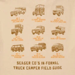 Seager Informal Truck Guide Tee -TACDIS Apparel Shop informal truck guide tee cream 200129