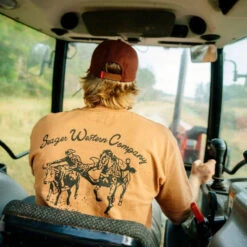 Seager Los Rios Tee 21 Seager Los Rios Tee -TACDIS Apparel Shop los rios tee brown 830752