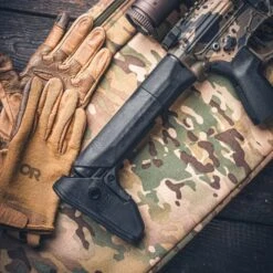 Reptilia RECC-E Stock For A5/SR25 Length -TACDIS Apparel Shop recce carbine stock sr25 ar10 3 768x768 1