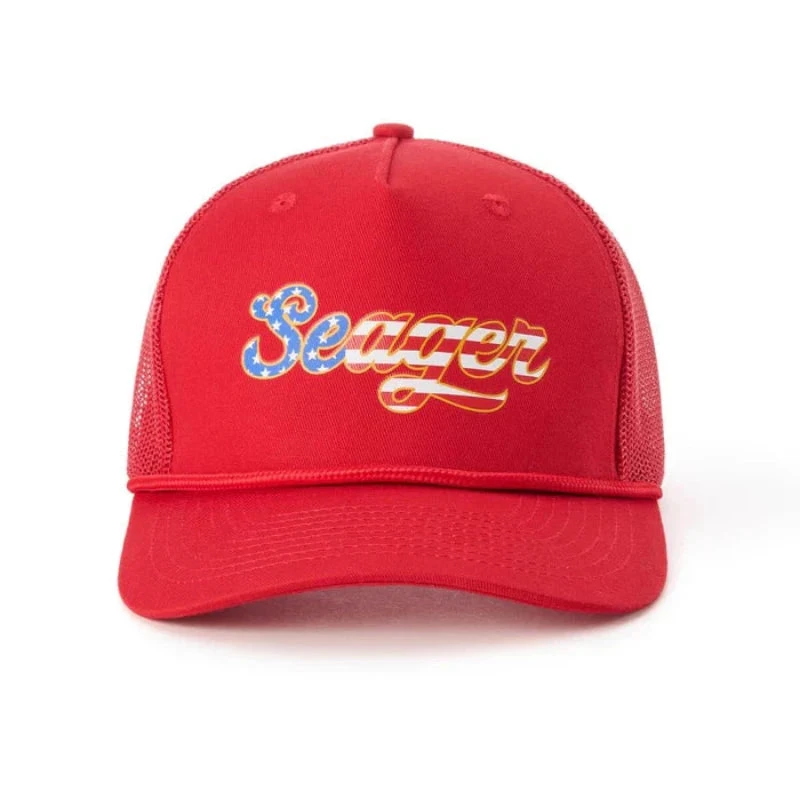 Seager Big USA Trucker Snapback 9 Seager Big USA Trucker Snapback - Image 7