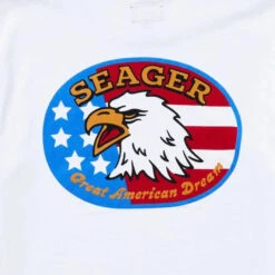 Seager Great American Dream Tee -TACDIS Apparel Shop seager great american dream tee white 0000 1332 Seager 0093 jpg