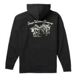 Seager Los Rios Mid-Weight Hoodie -TACDIS Apparel Shop seager los rios hoodie black