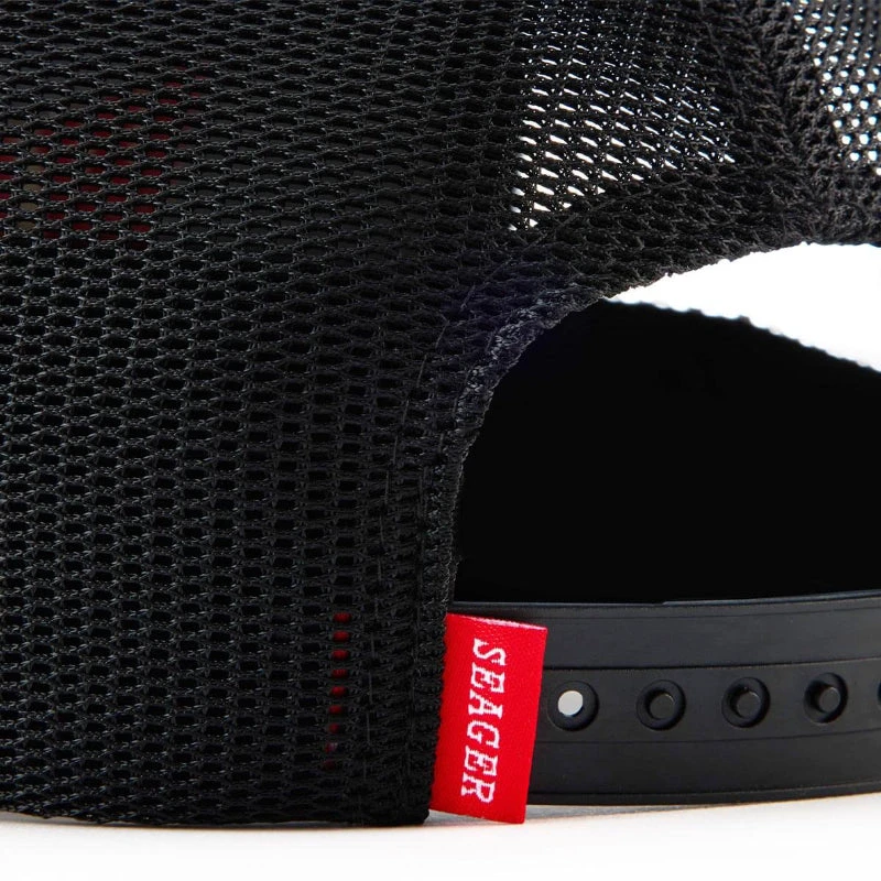 Seager X Waylon Jennings The Eagle Snapback- Black 7 Seager X Waylon Jennings The Eagle Snapback- Black - Image 5