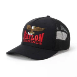 Seager X Waylon Jennings The Eagle Snapback- Black